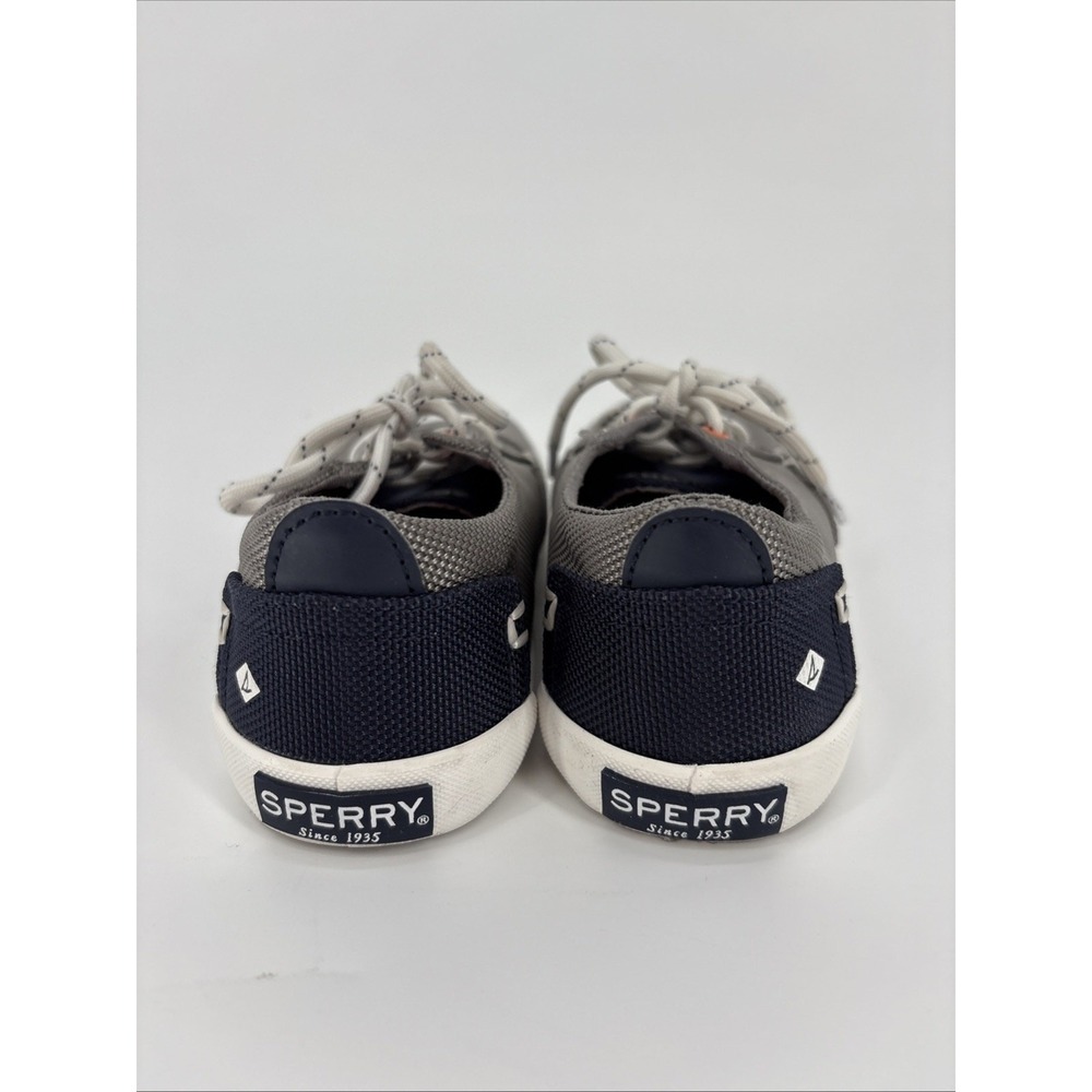 Sperry Bodie Sneaker Youth 1M Gray Lace Up Washable - Picture 3 of 6